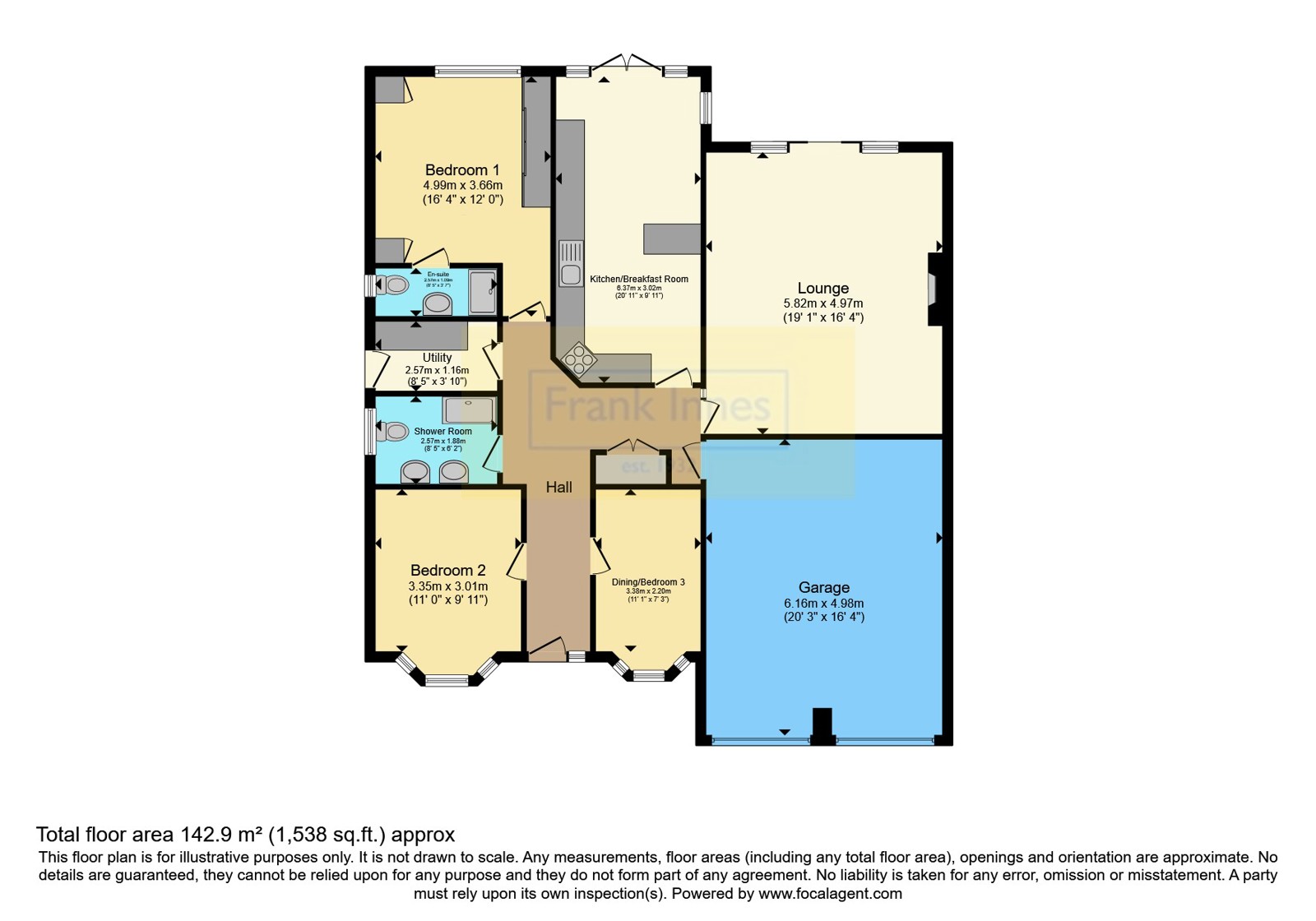 36, Beeby Road, Leicester floorplan