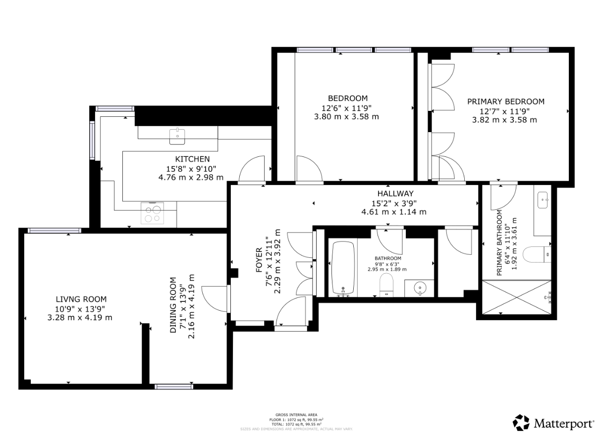 Kensington High Street, London floorplan