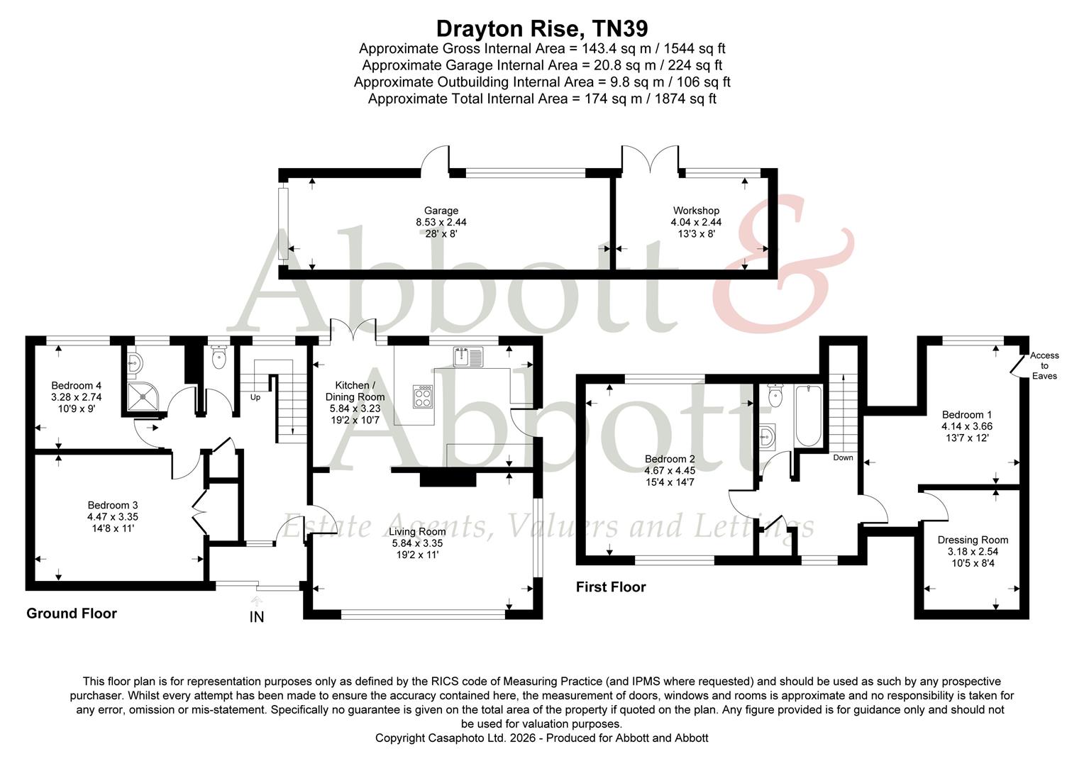 5, Drayton Rise, Bexhill-On-Sea floorplan
