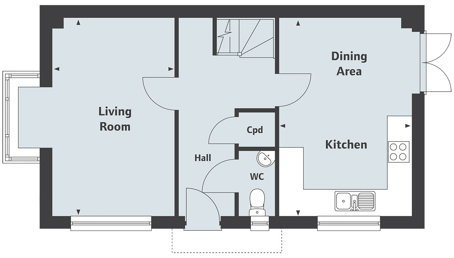 3 Bedrooms Link-detached house for sale in 