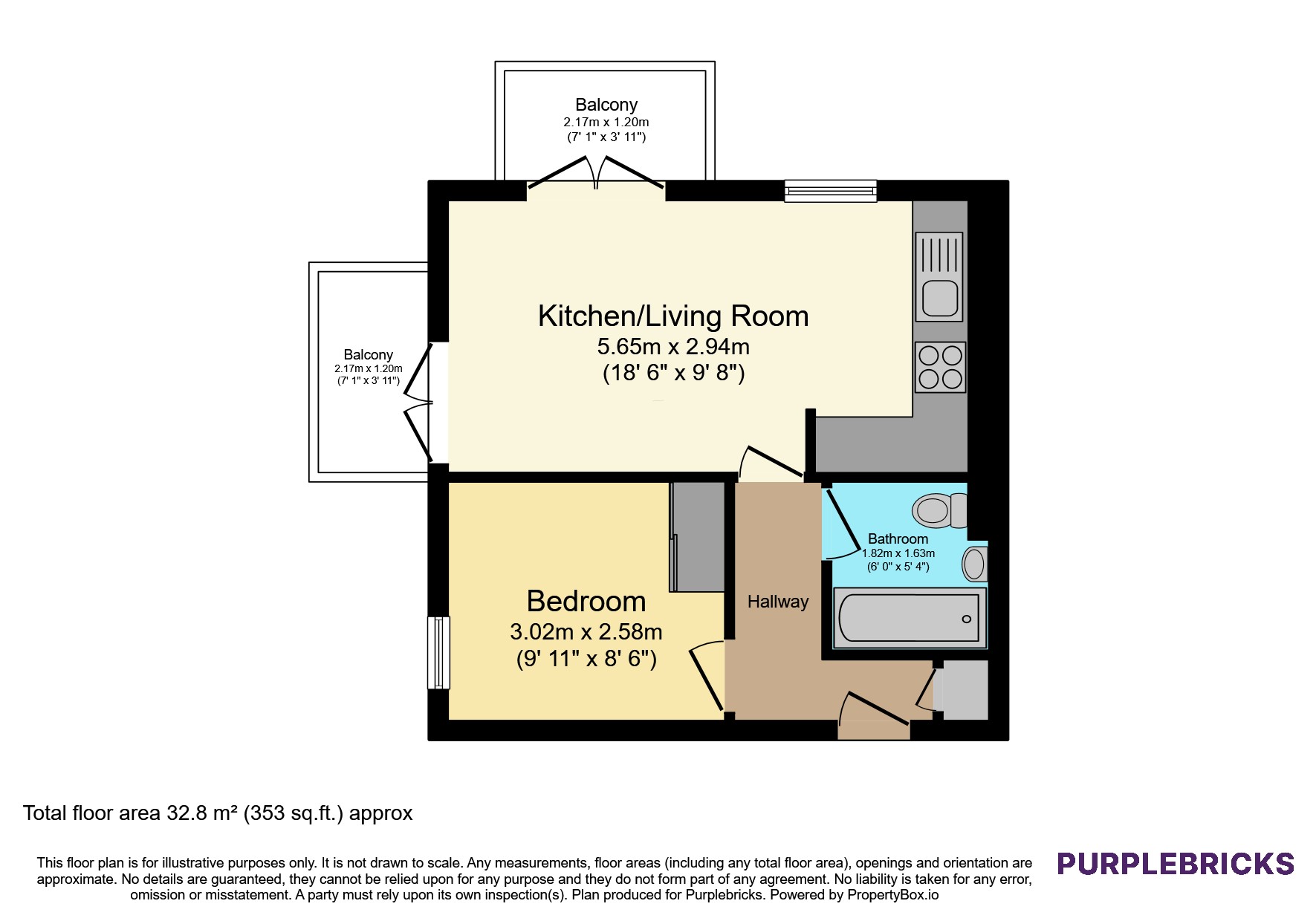 Brompton Park Crescent, London floorplan