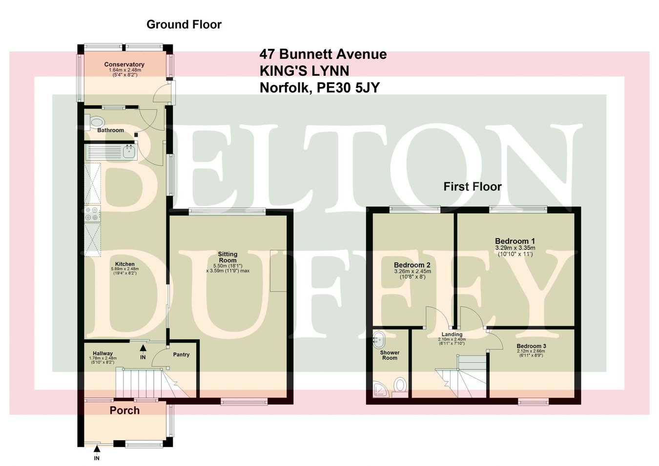 47, Bunnett Avenue, KING'S LYNN floorplan