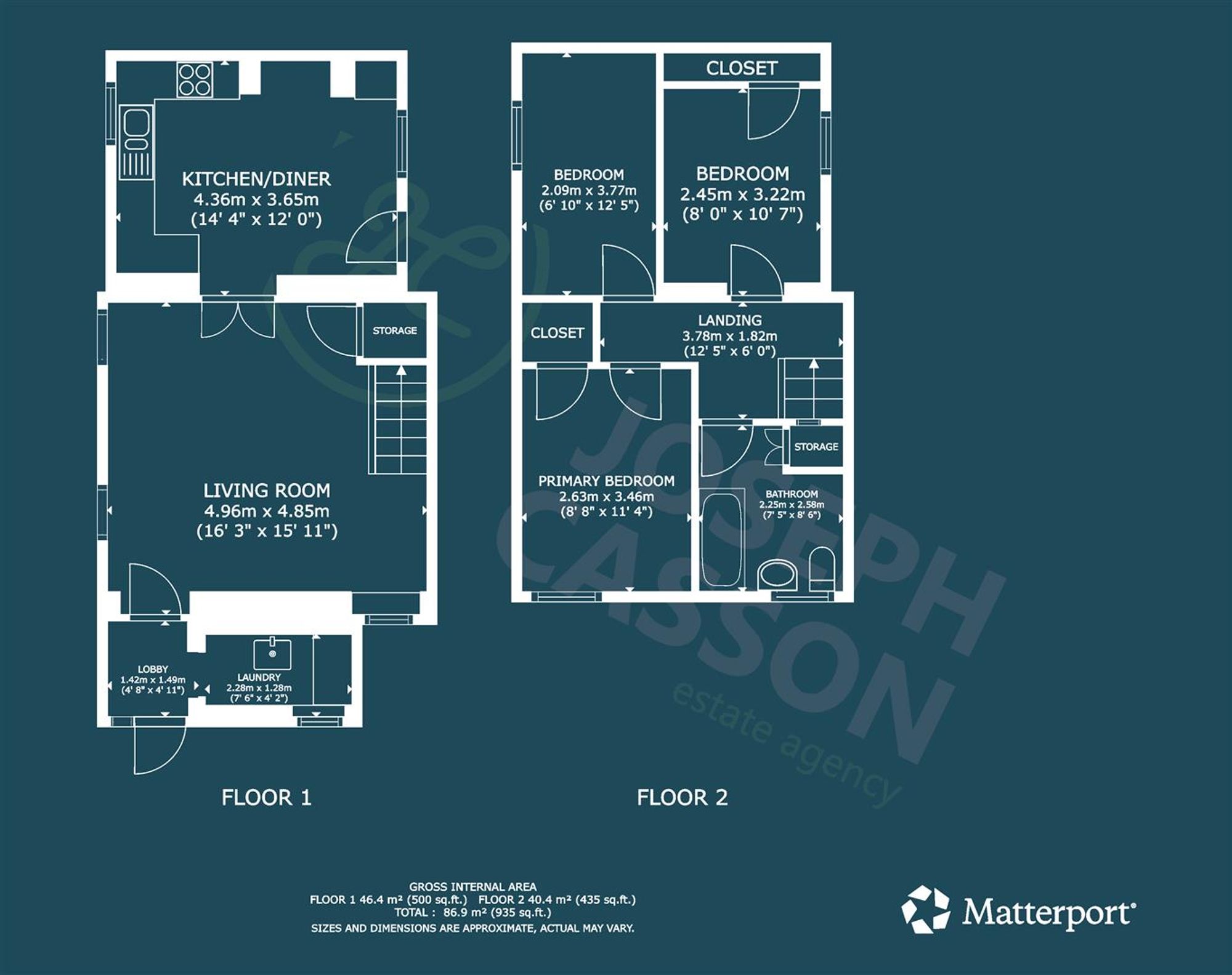 6 Castle Street, Bridgwater floorplan