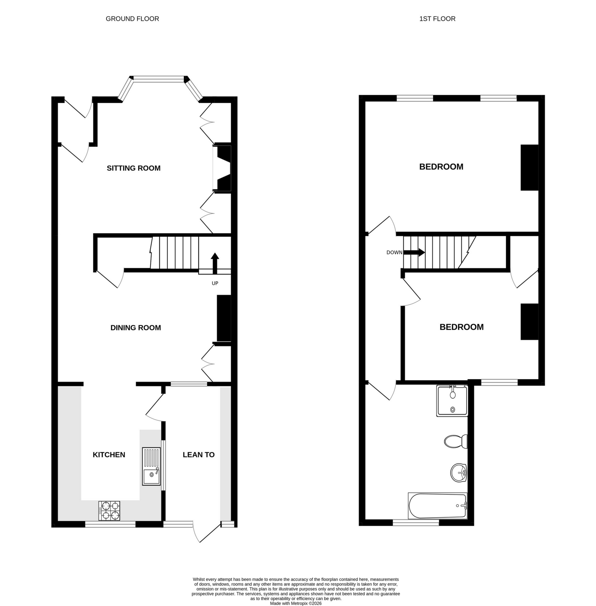 83, Dover Road, Sandwich floorplan