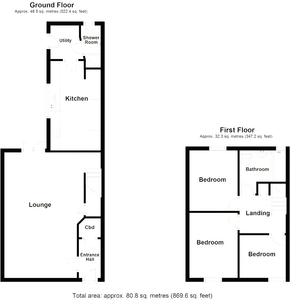 15, New Street, Isle of Anglesey floorplan