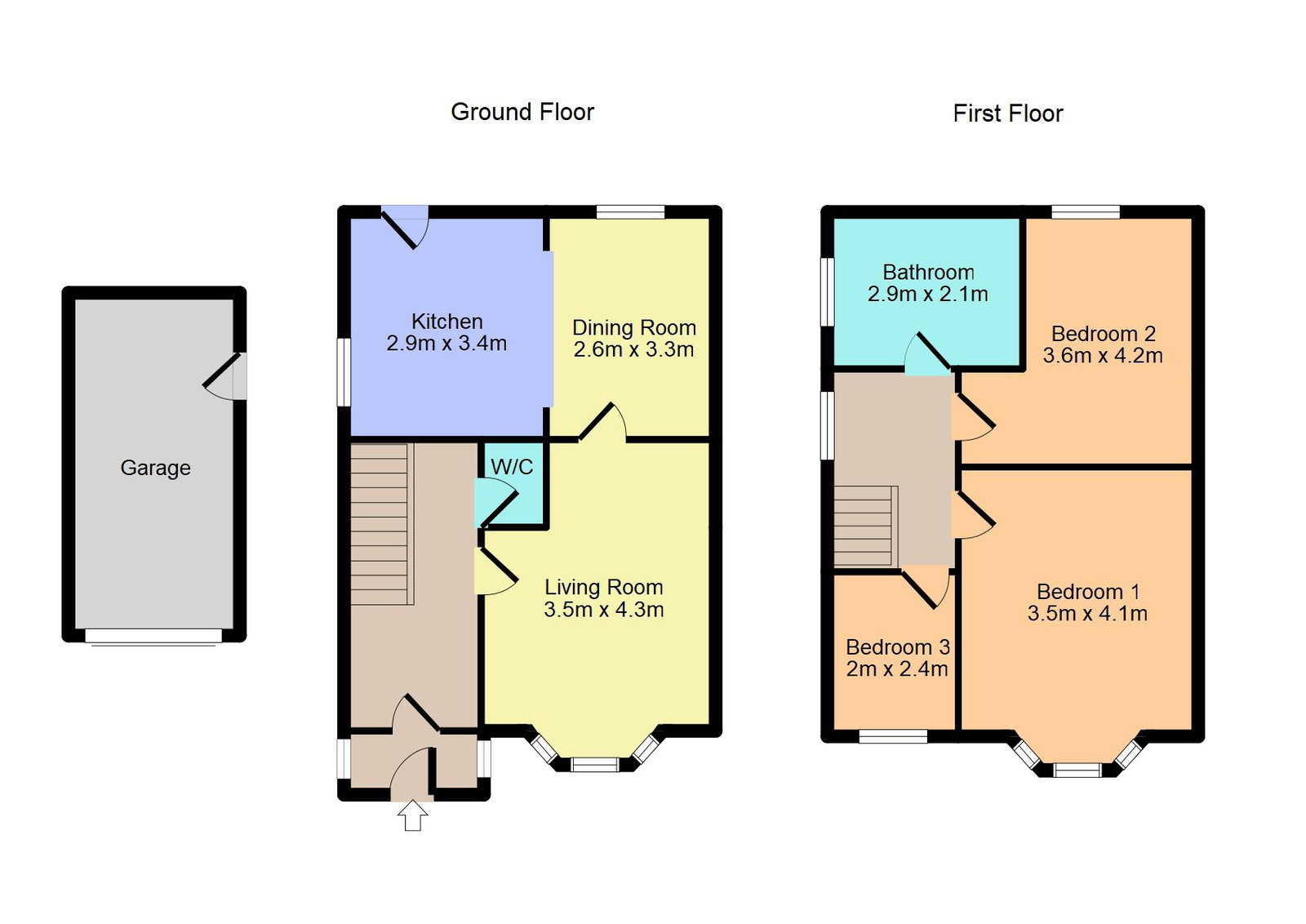 519, Bolton Road, Bury floorplan
