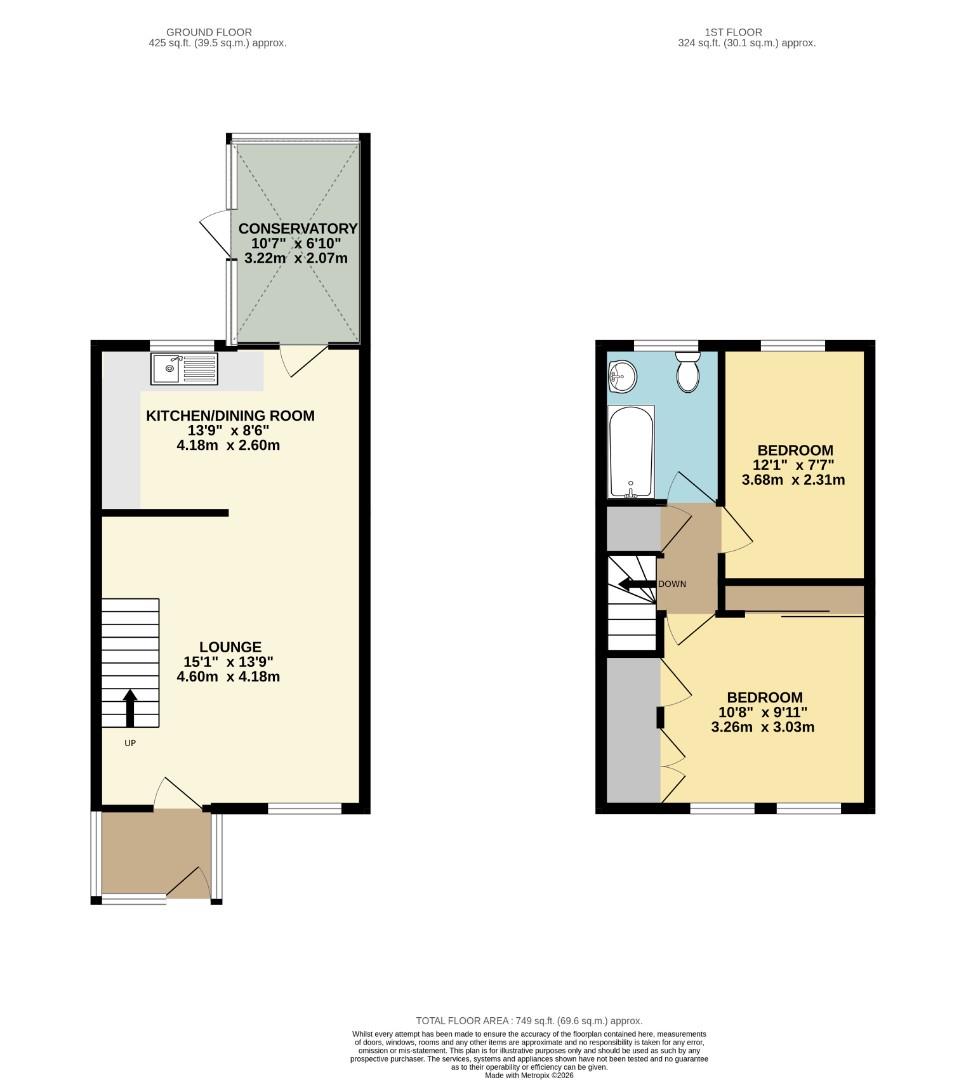 11, Wellcroft, Leighton Buzzard floorplan