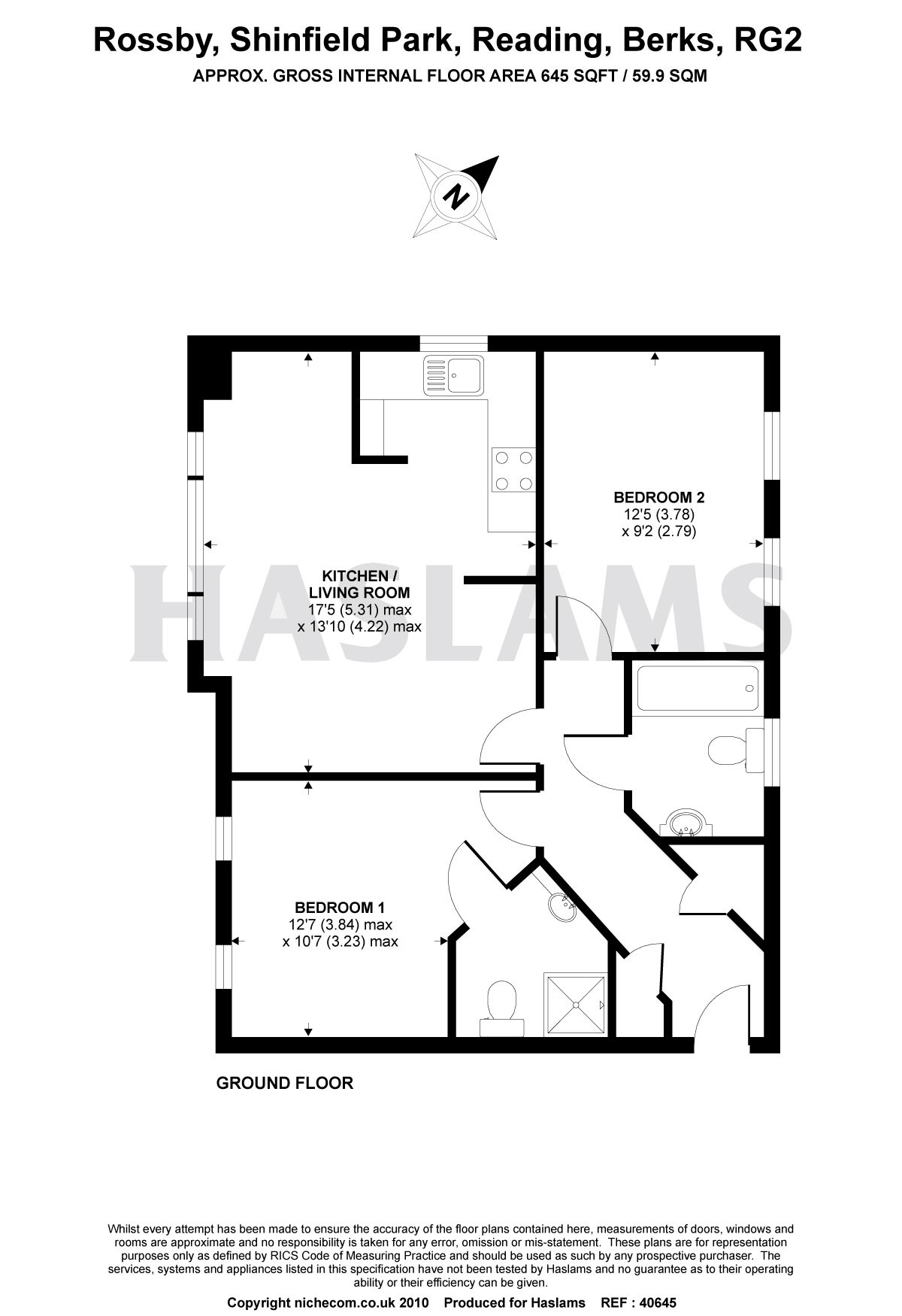 2 Bedrooms Flat to rent in Rossby, Shinfield Park, Reading RG2