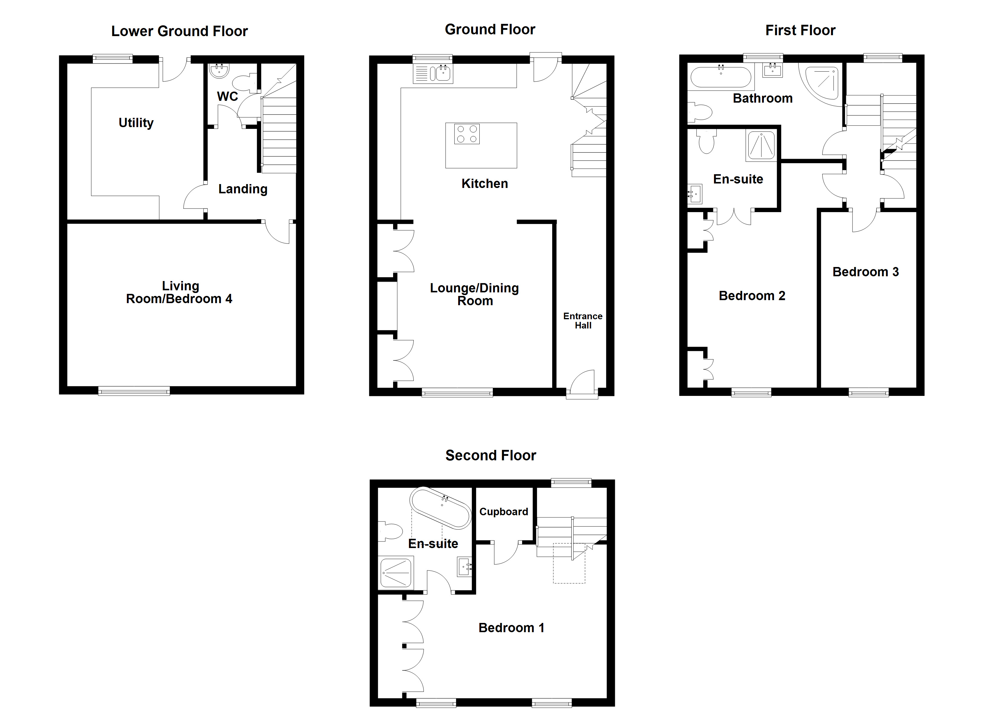 Mulberry House, 7, Mount Row, Guernsey floorplan
