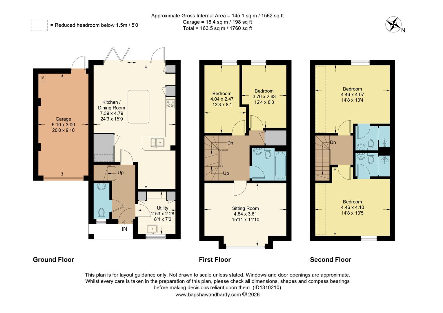 36, Tippett Lane, Oxted floorplan