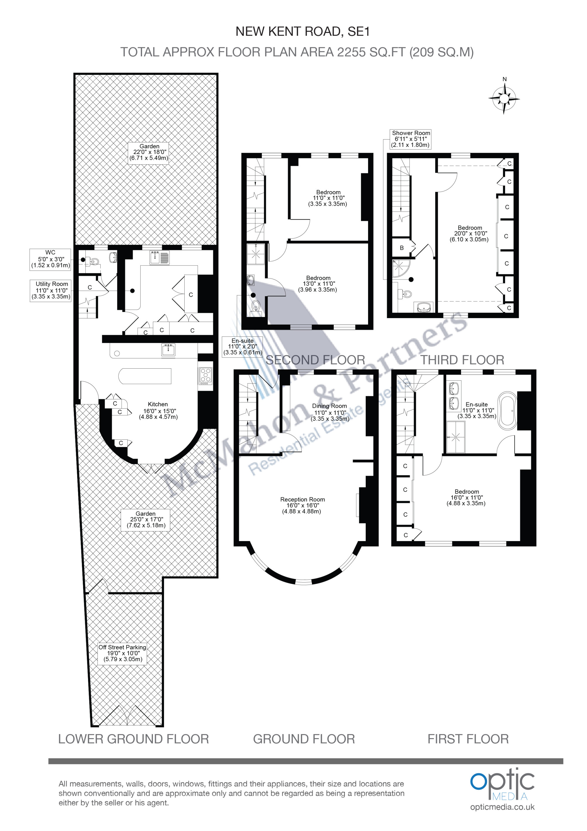 164 New Kent Road,, Elephant And Castle, London floorplan