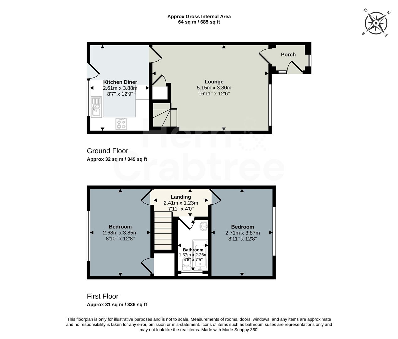 30, Nicholson Webb Close, Cardiff floorplan