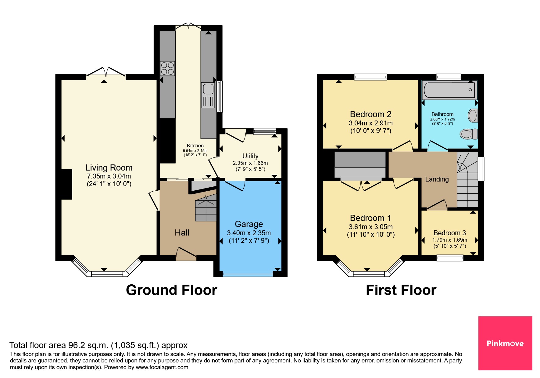 33, Hampshire Crescent, Newport floorplan