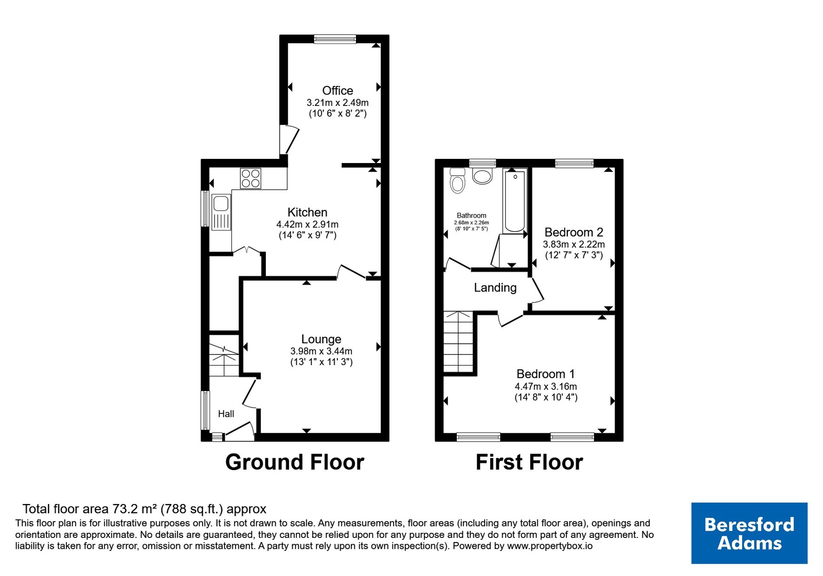 11, Finchett Drive, Cheshire floorplan