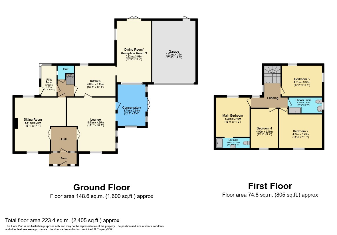 Gorefield Road, Leverington, Wisbech, Cambs PE13, 4 bedroom detached