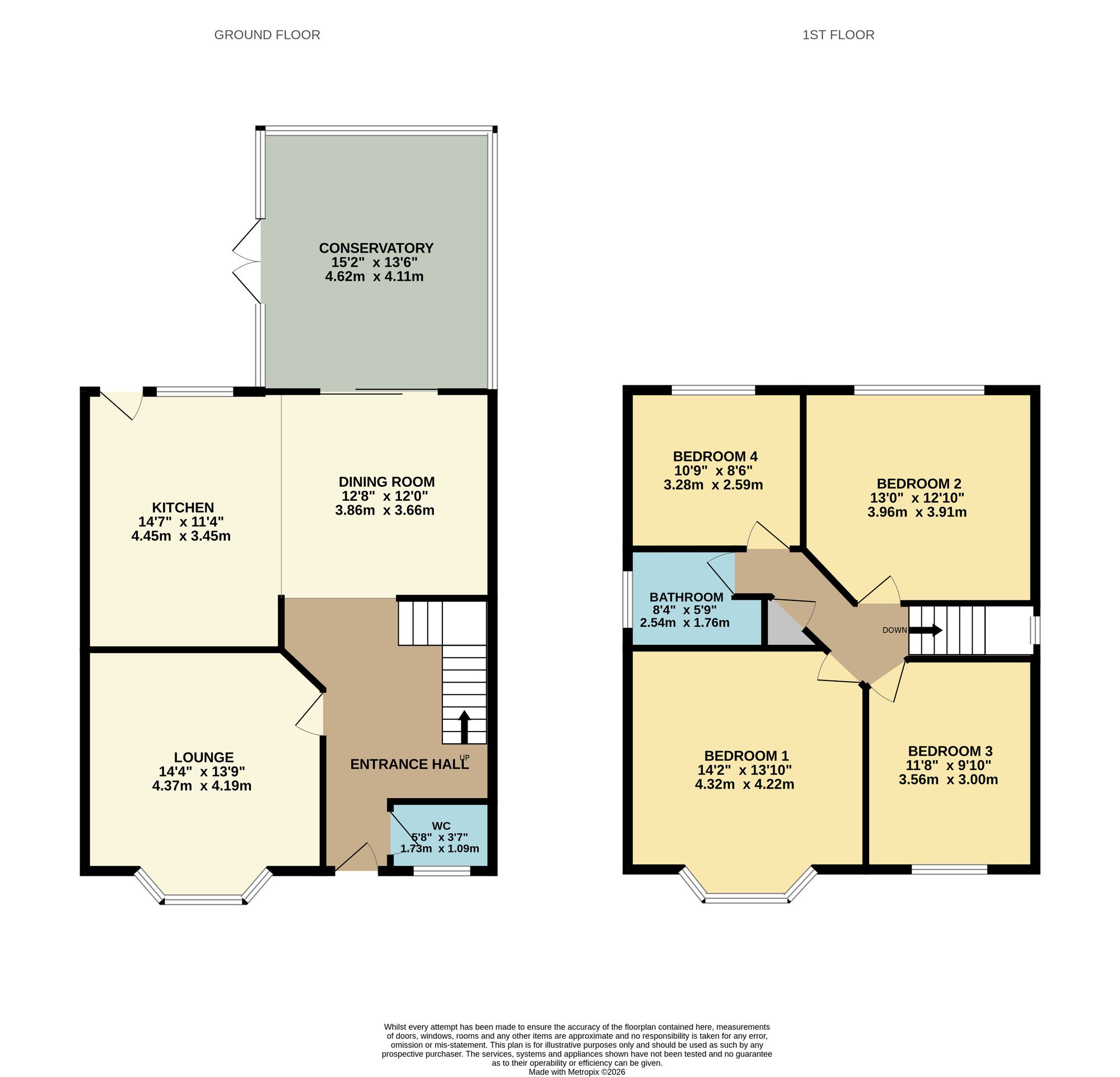 245 Bitterne Road West, Southampton floorplan