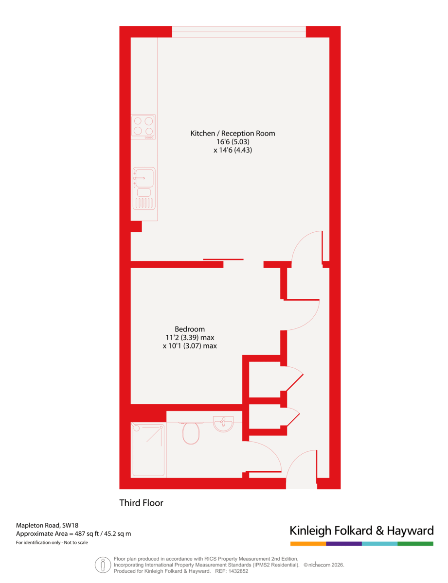 15 Palladio Court,, Mapleton Road, Southfields floorplan