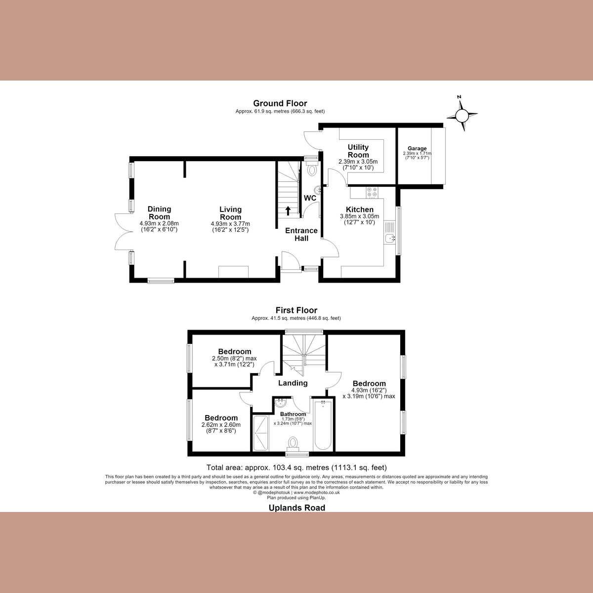 5, Uplands Road Benfleet, Benfleet floorplan