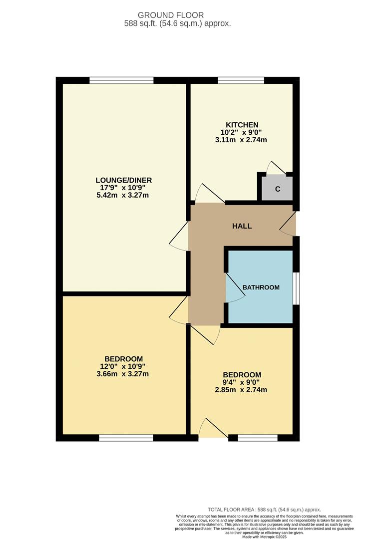 9, Alford Lane, Stockton-On-Tees floorplan