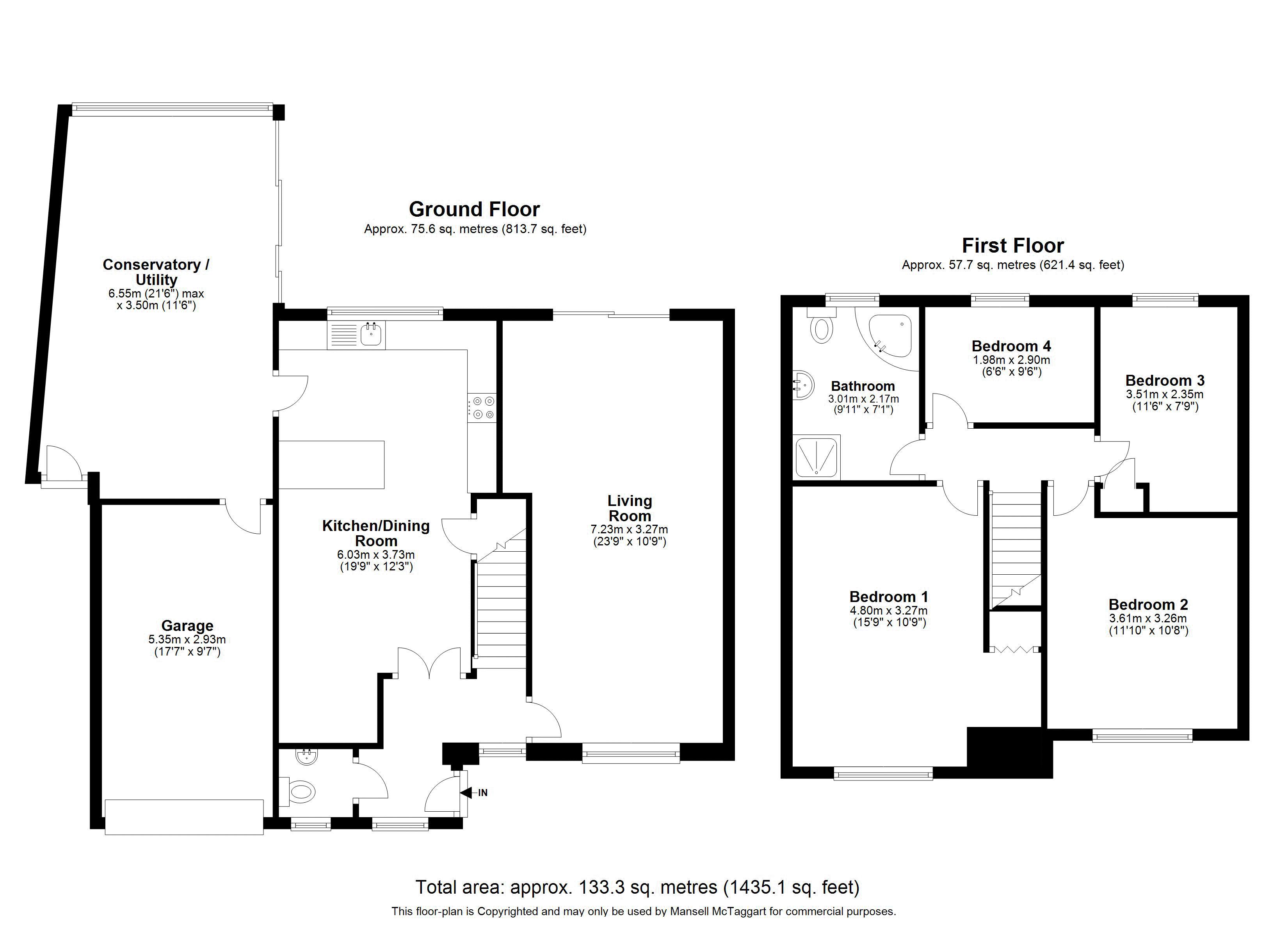 4 Bedrooms Detached house for sale in Edrich Road, Broadfield, Crawley, West Sussex RH11