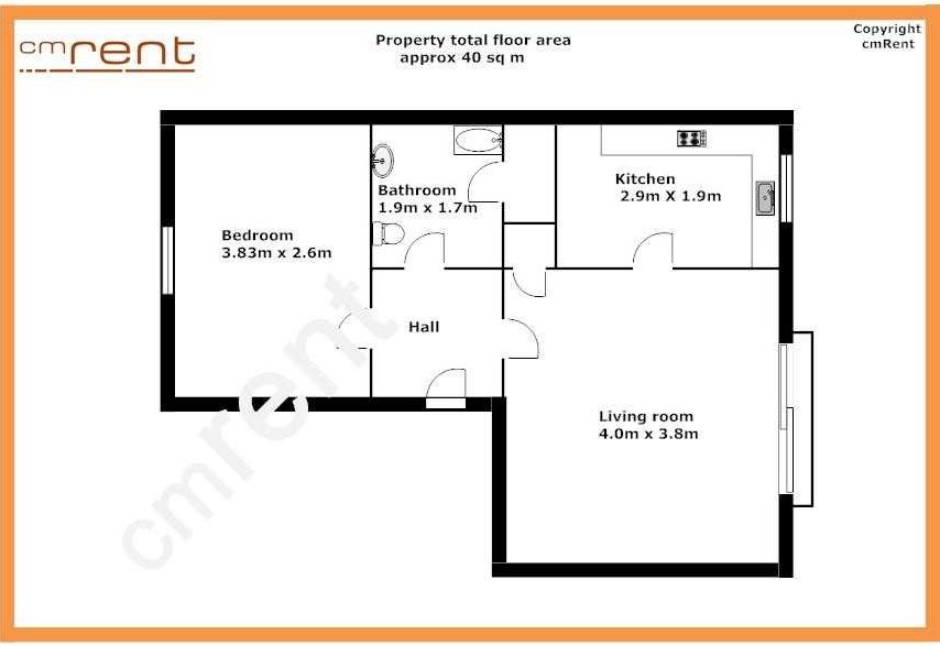 1 Bedrooms Flat to rent in Beeleigh Link, Chelmsford CM2