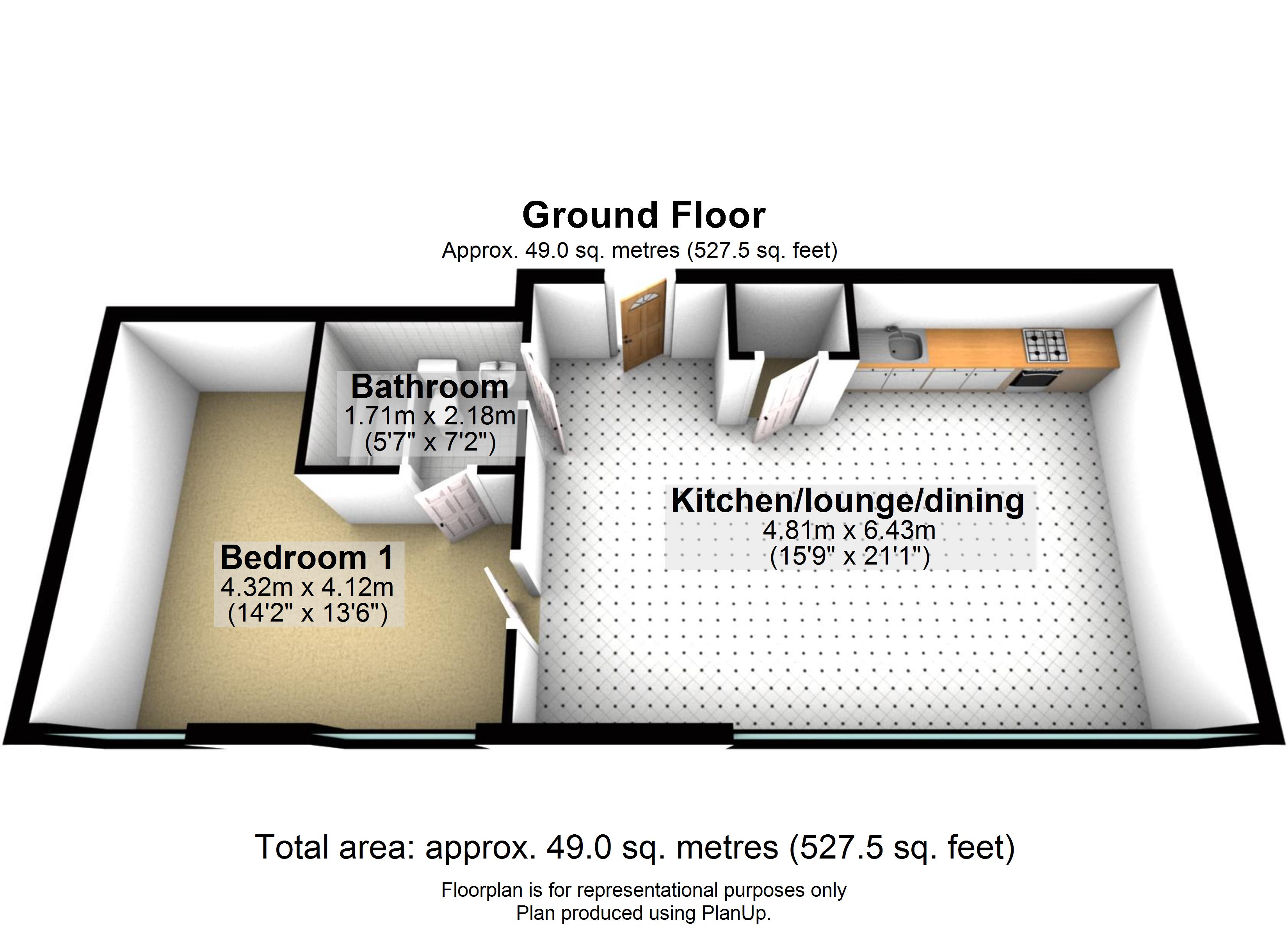 Tulip Street, Beeston floorplan