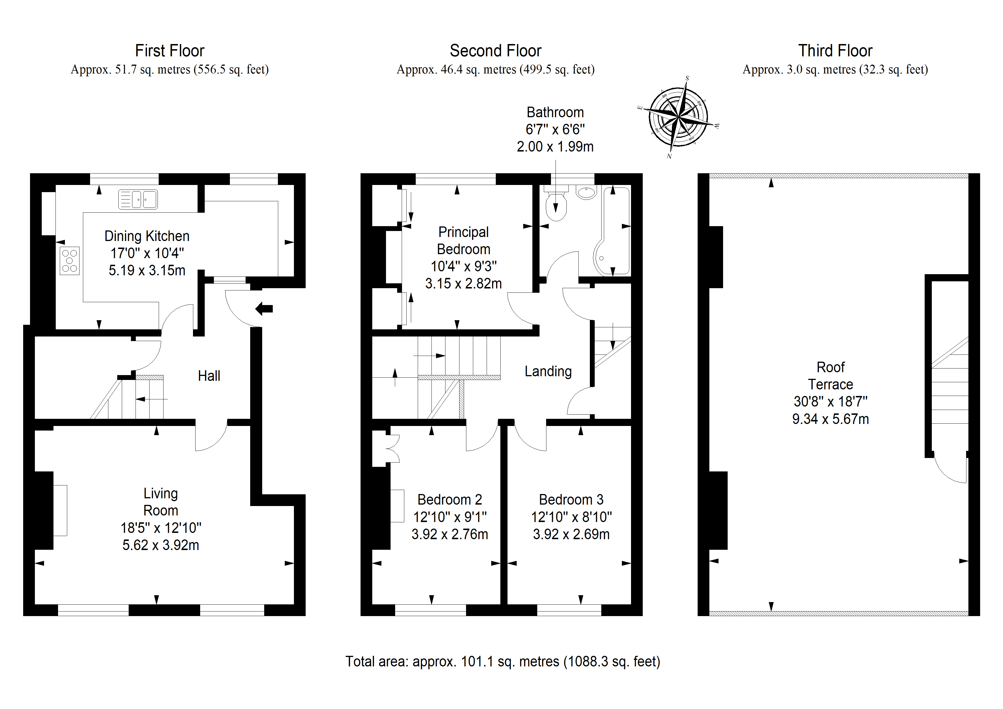 10, Lammerview Terrace, Gullane floorplan
