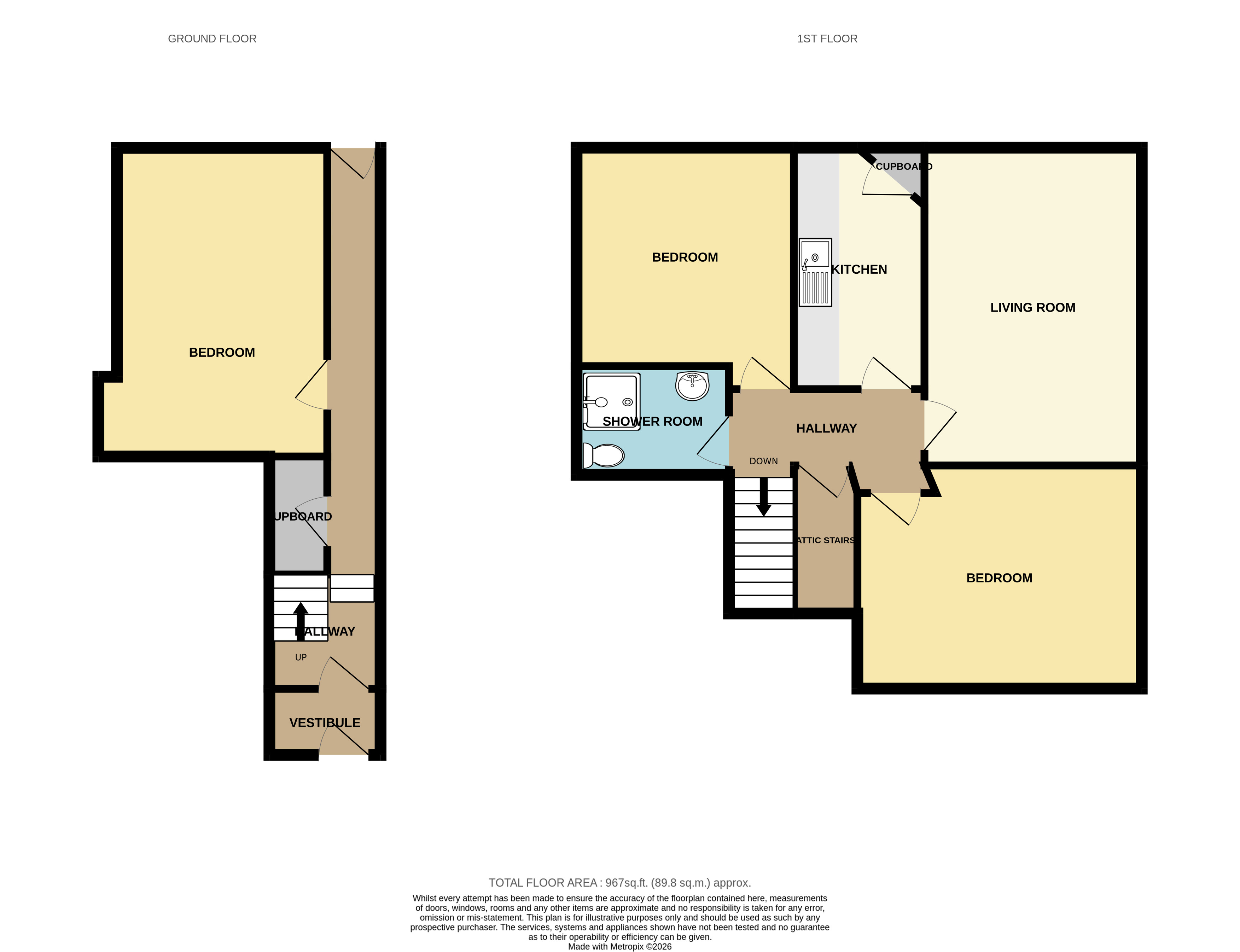 27, Union Street, Brechin floorplan