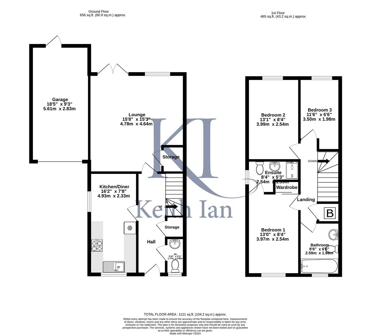 Hastings Avenue, Cheshunt, Waltham Cross EN7, 3 bedroom detached house