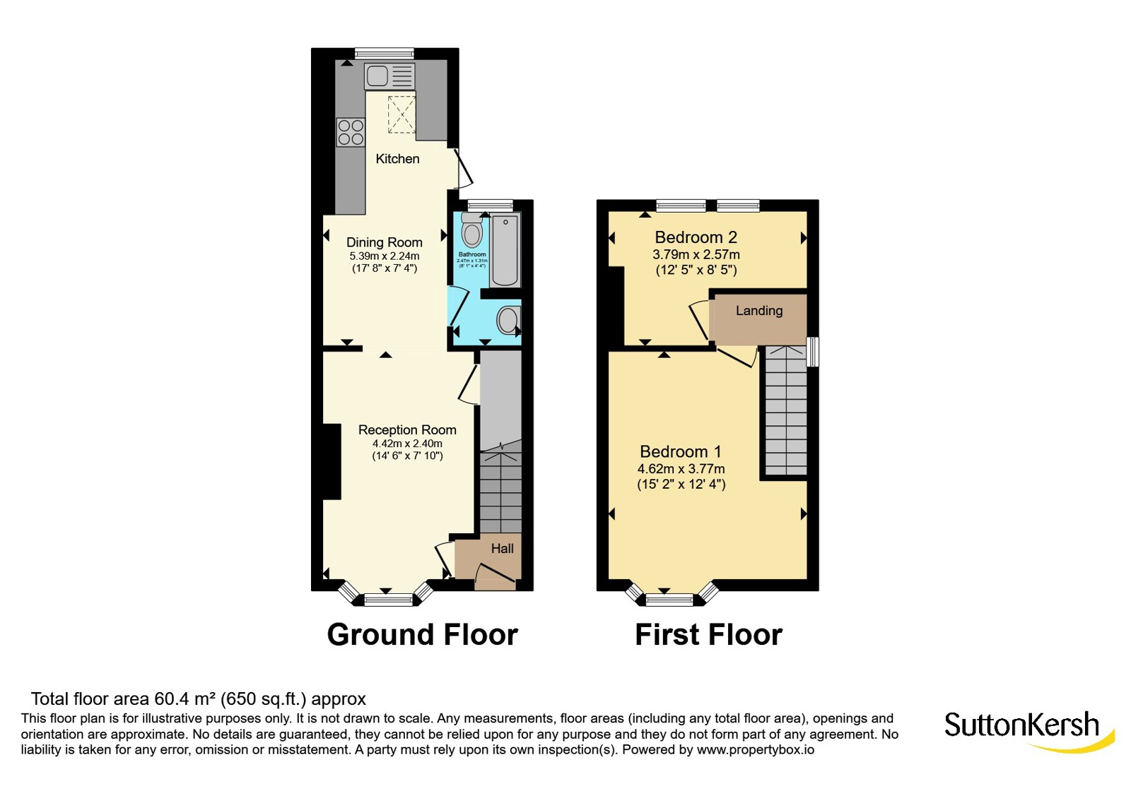 2, Craigside Avenue, Merseyside floorplan