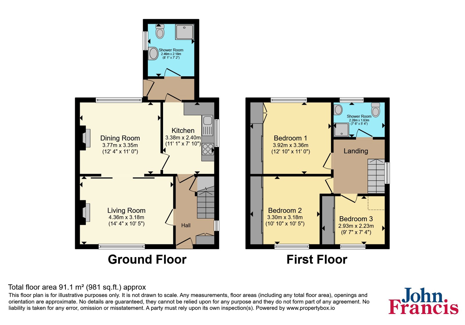 20, Arfryn, Ammanford floorplan