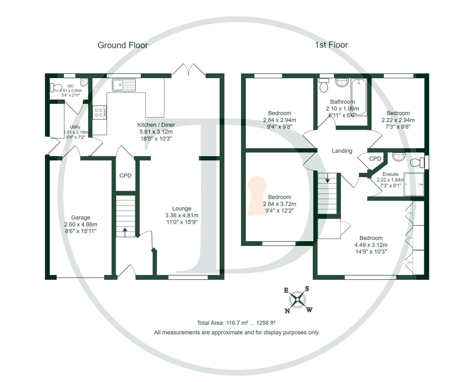 8, High Pond Lane, Ellesmere Port floorplan