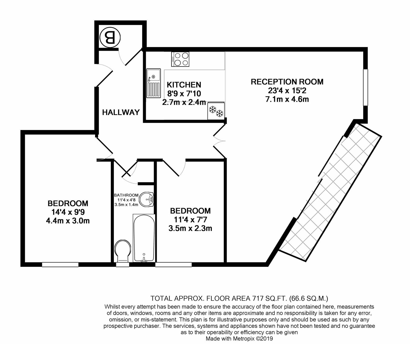 2 Bedrooms Flat for sale in Sunderland Point, Hull Place, London E16