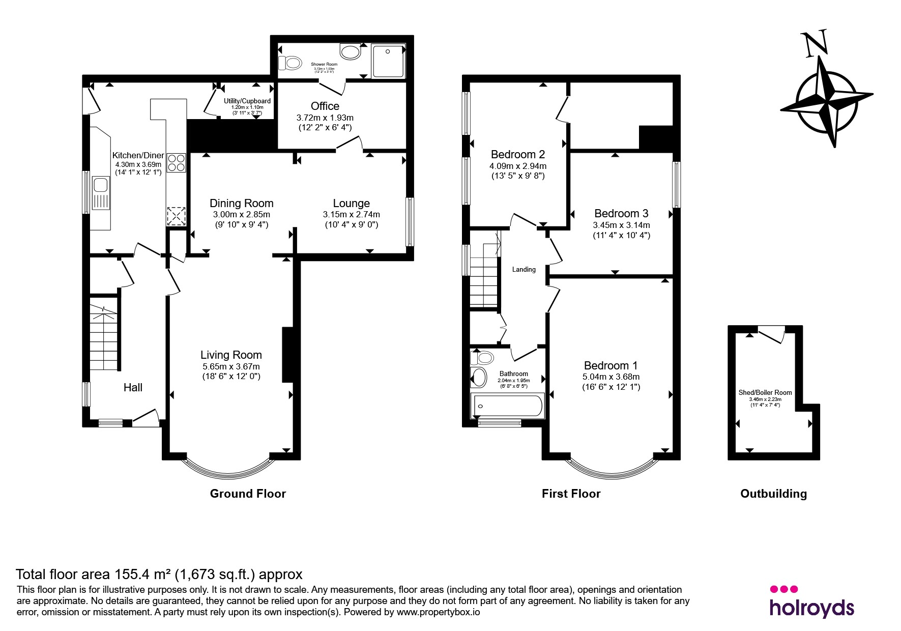 7, Chellow Lane, Bradford floorplan