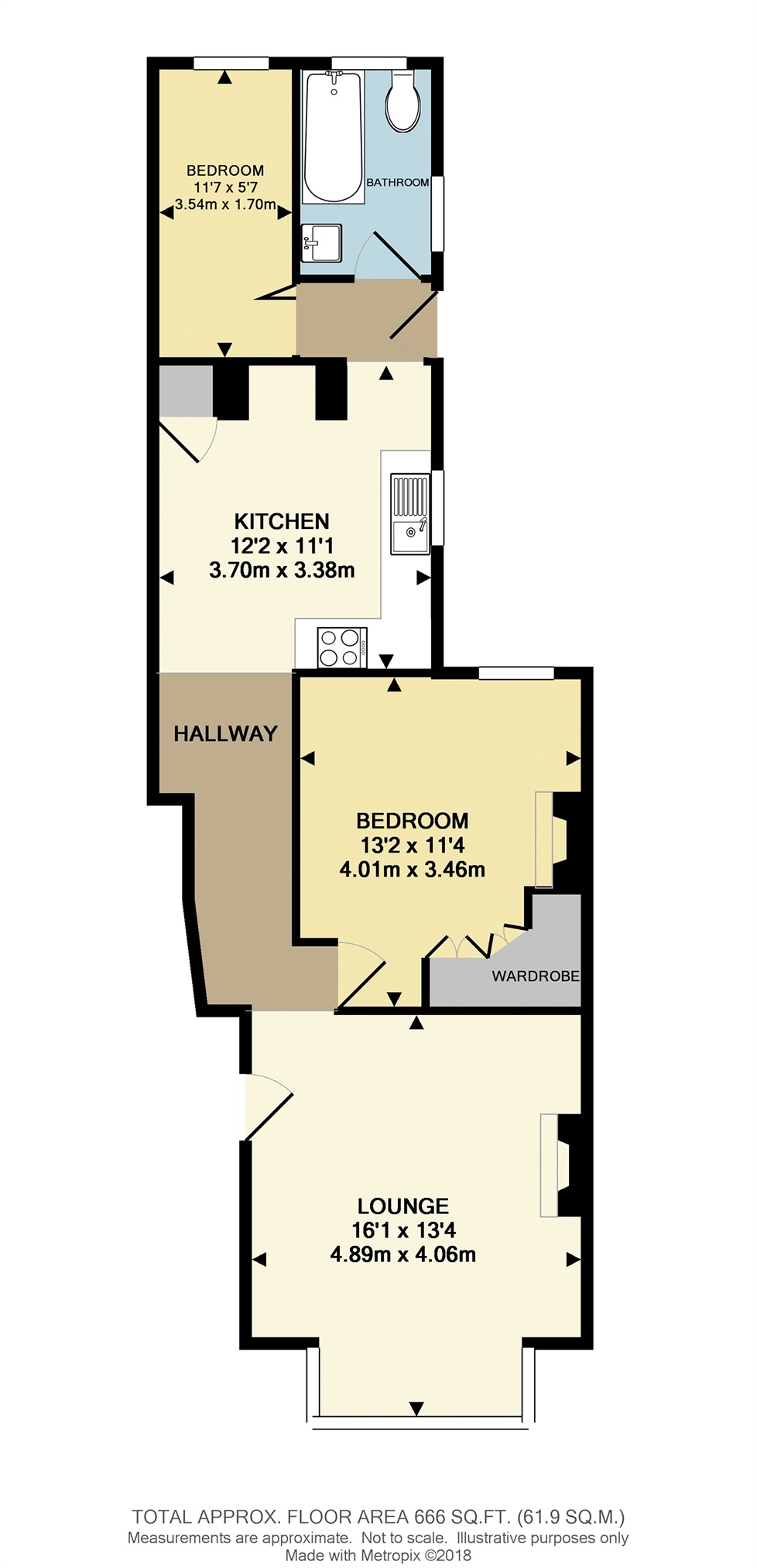 2 Bedrooms Flat for sale in Oakdale Road, Herne Bay, Kent CT6