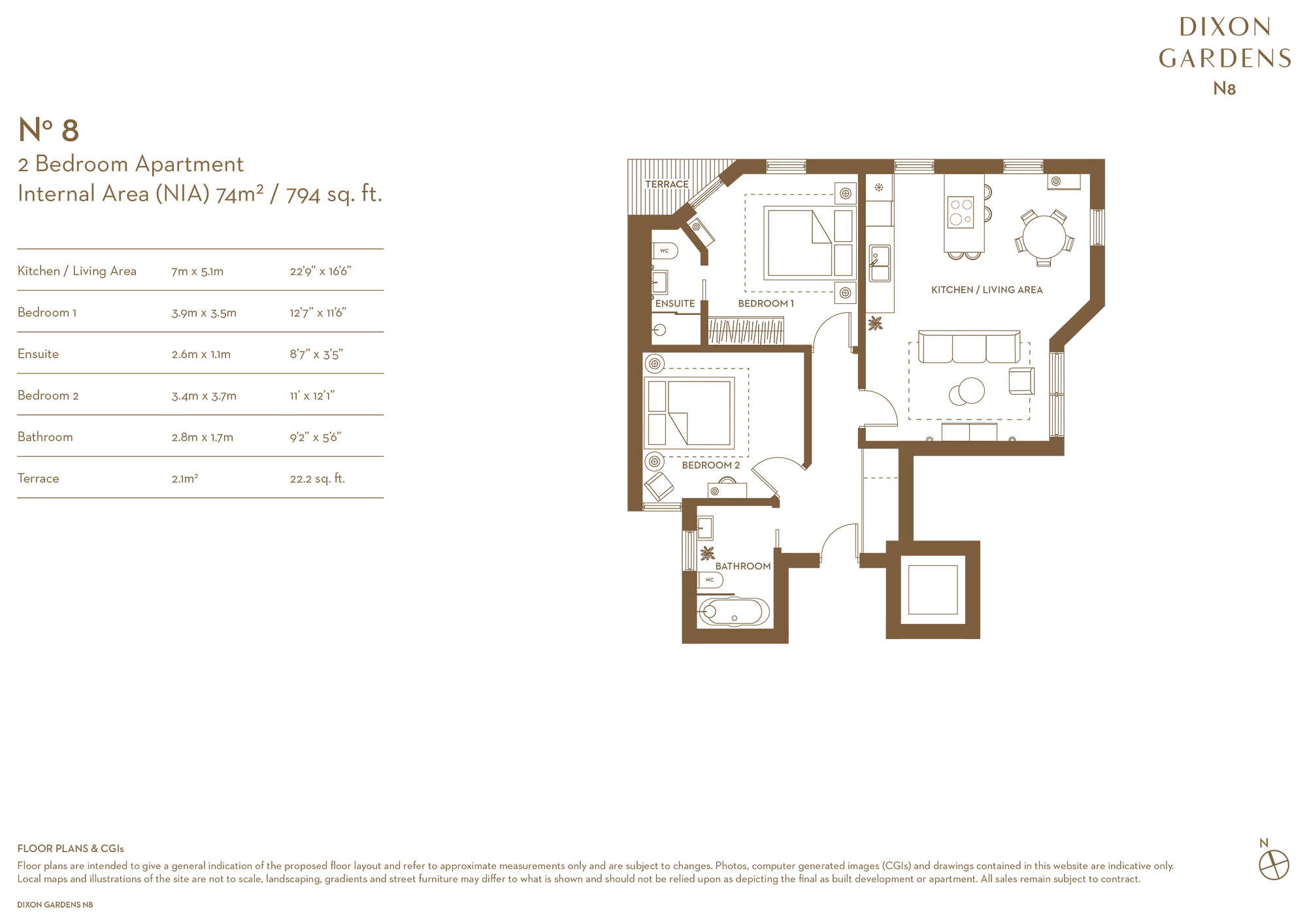 Tottenham Lane, Crouch End floorplan