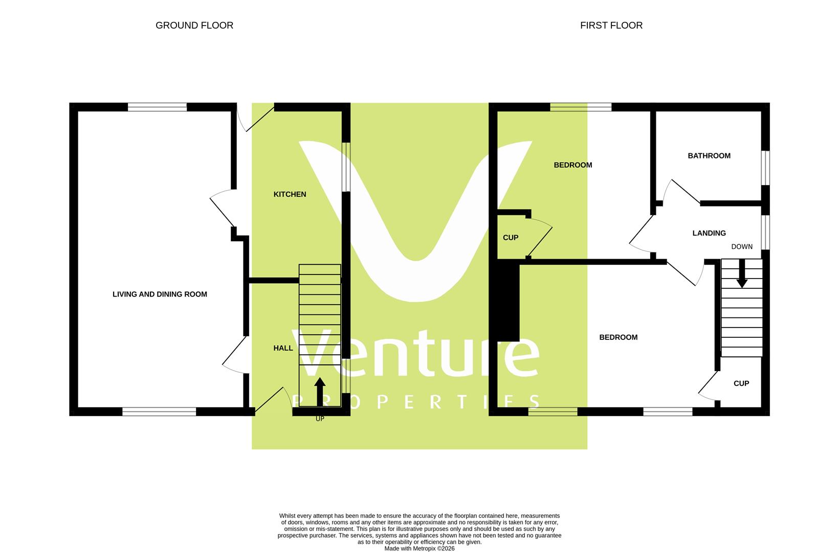 22, Springwell Avenue, Durham floorplan