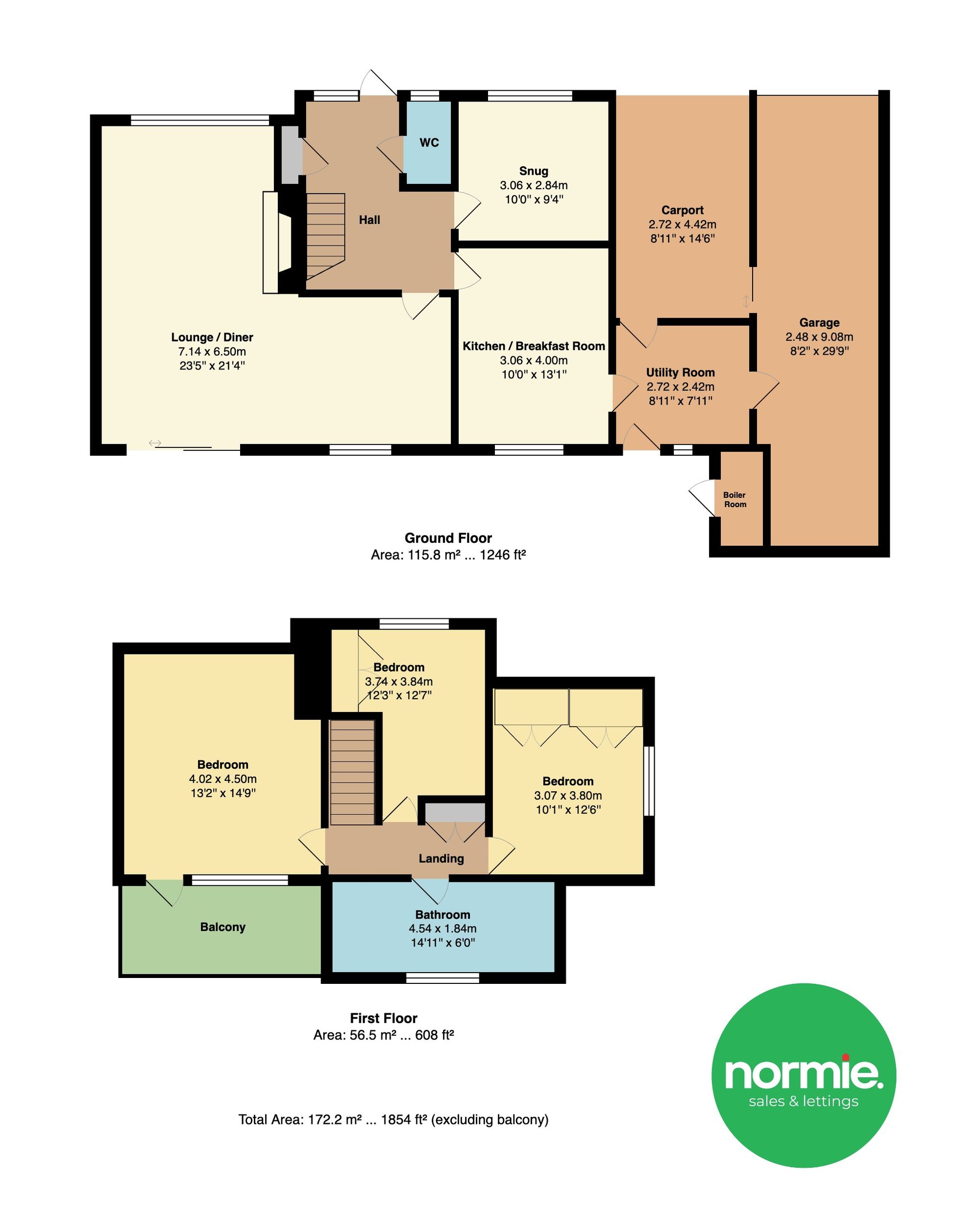 32 Ringley Drive, Manchester floorplan