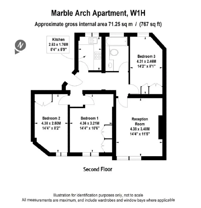 Harrowby Street, London floorplan