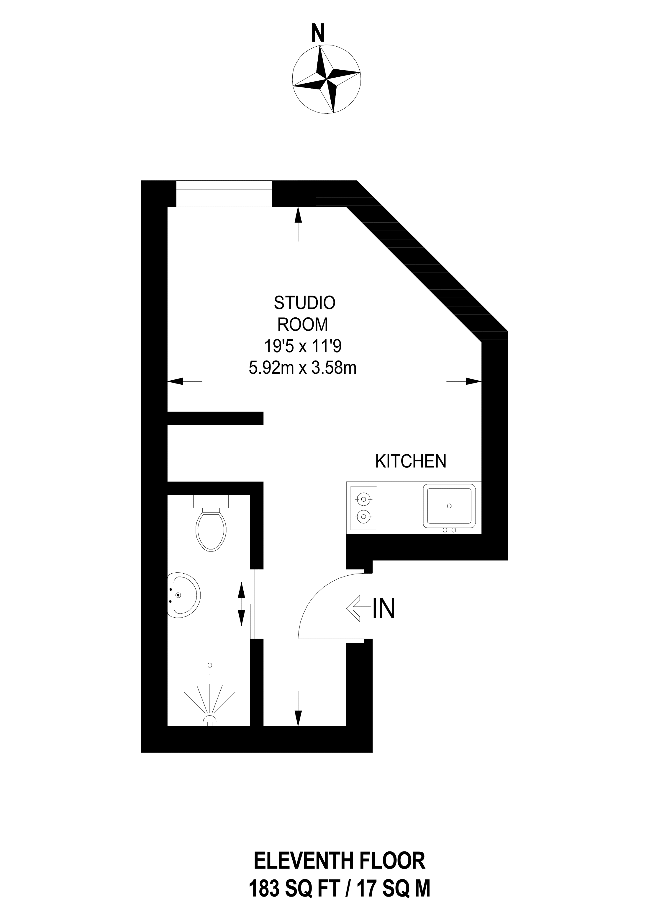 0 Bedrooms Studio to rent in Fordwych Road, West Hampstead NW2