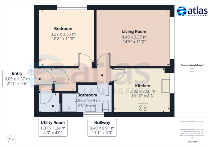 Derwent Court, Troutbeck Road, Liverpool floorplan