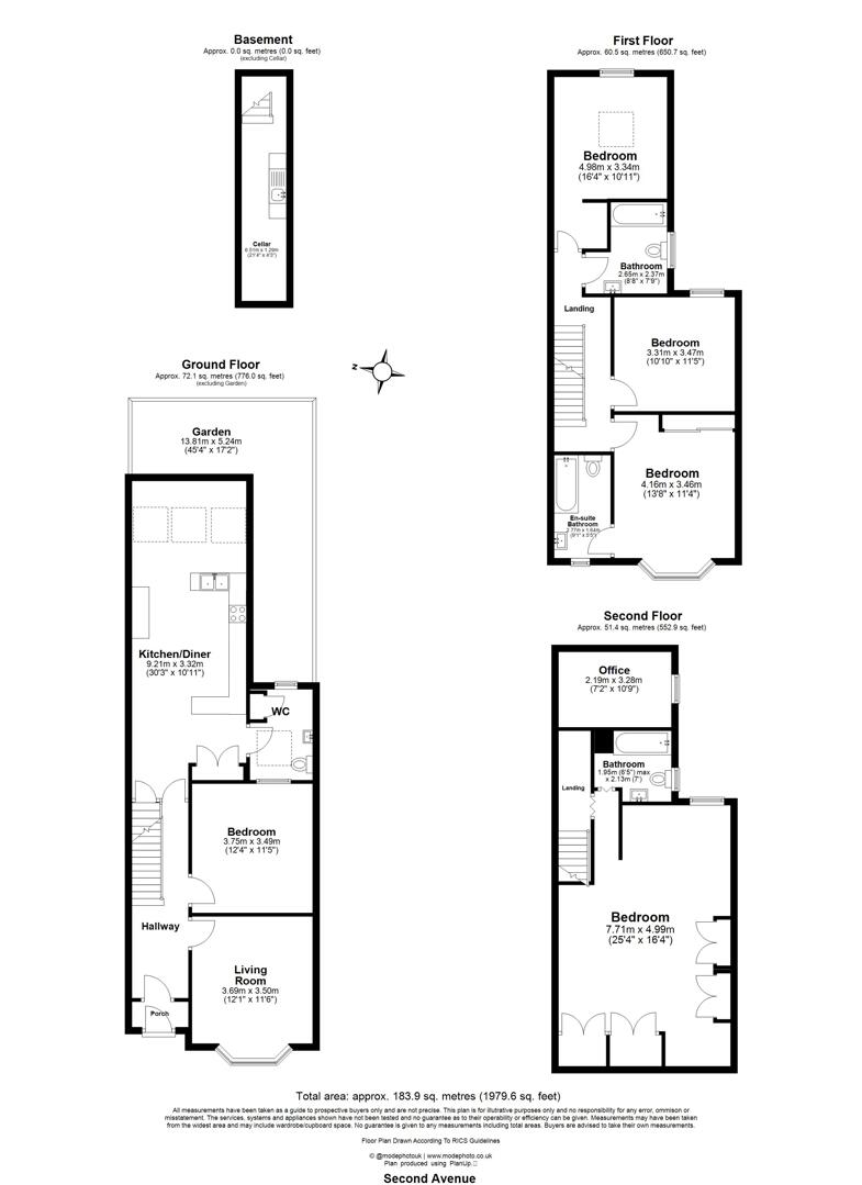 111, Second Avenue, Manor Park floorplan