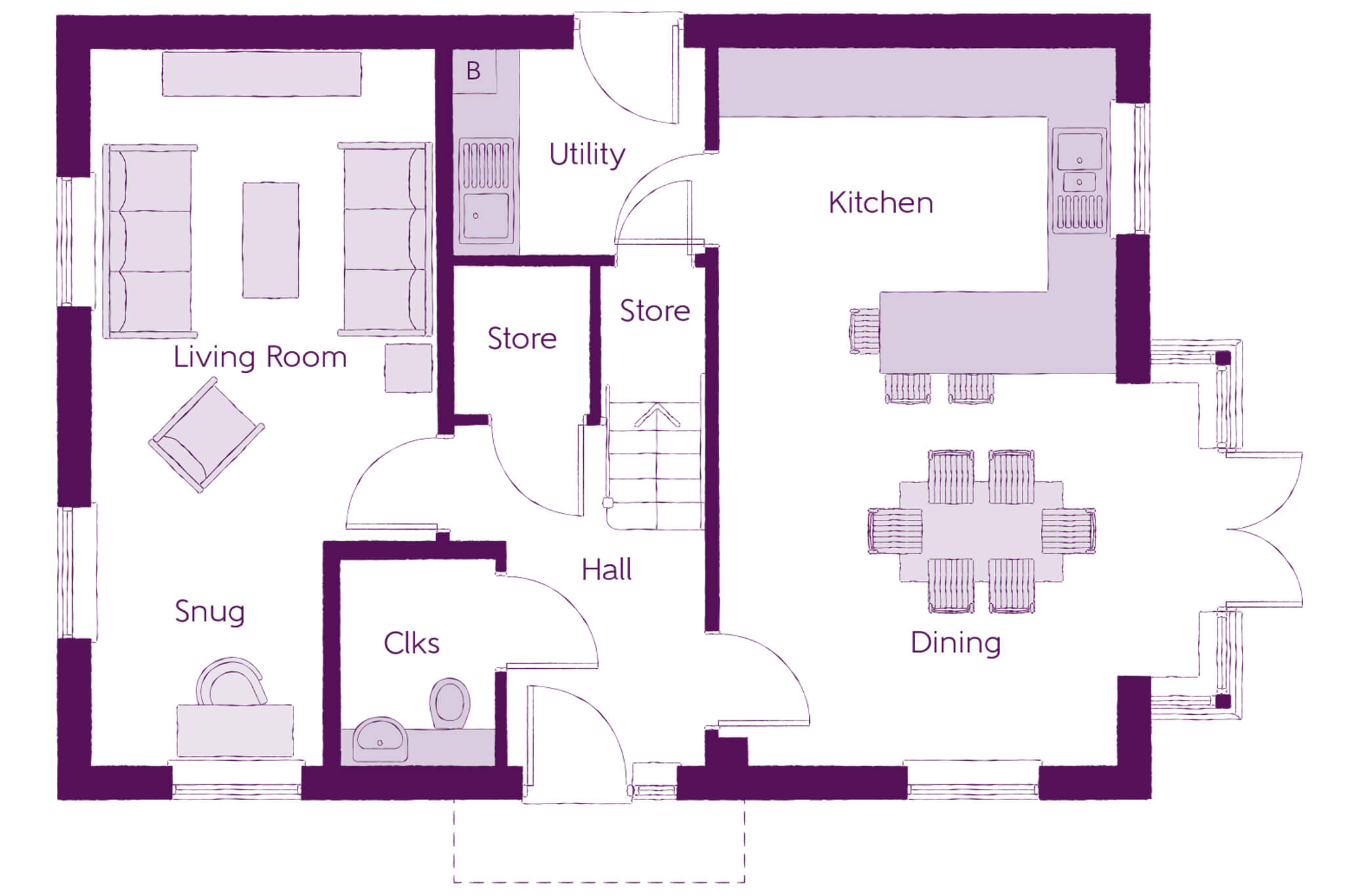 207, London Road, Sleaford floorplan