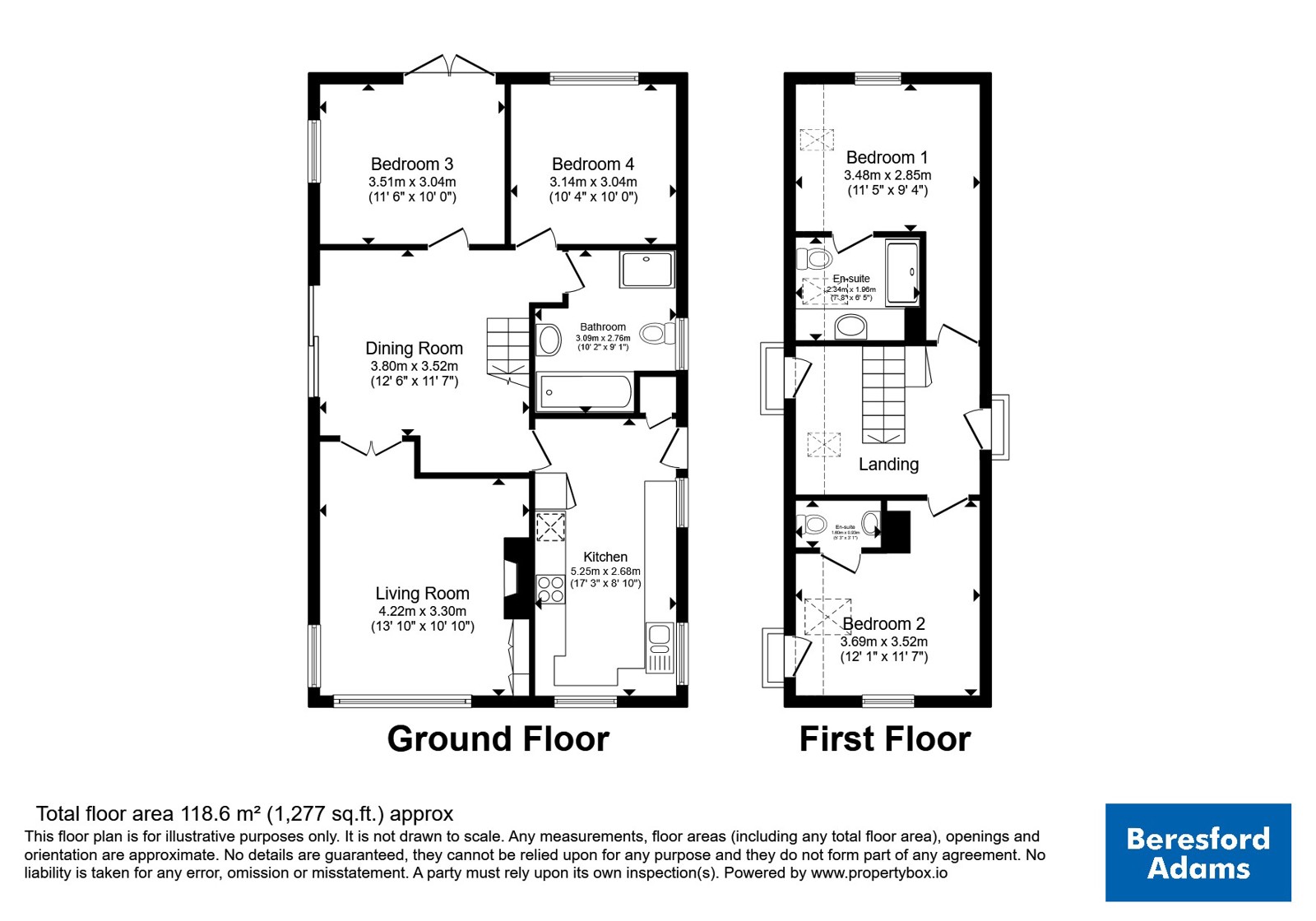 17, Cornwall Estate, Gwynedd floorplan