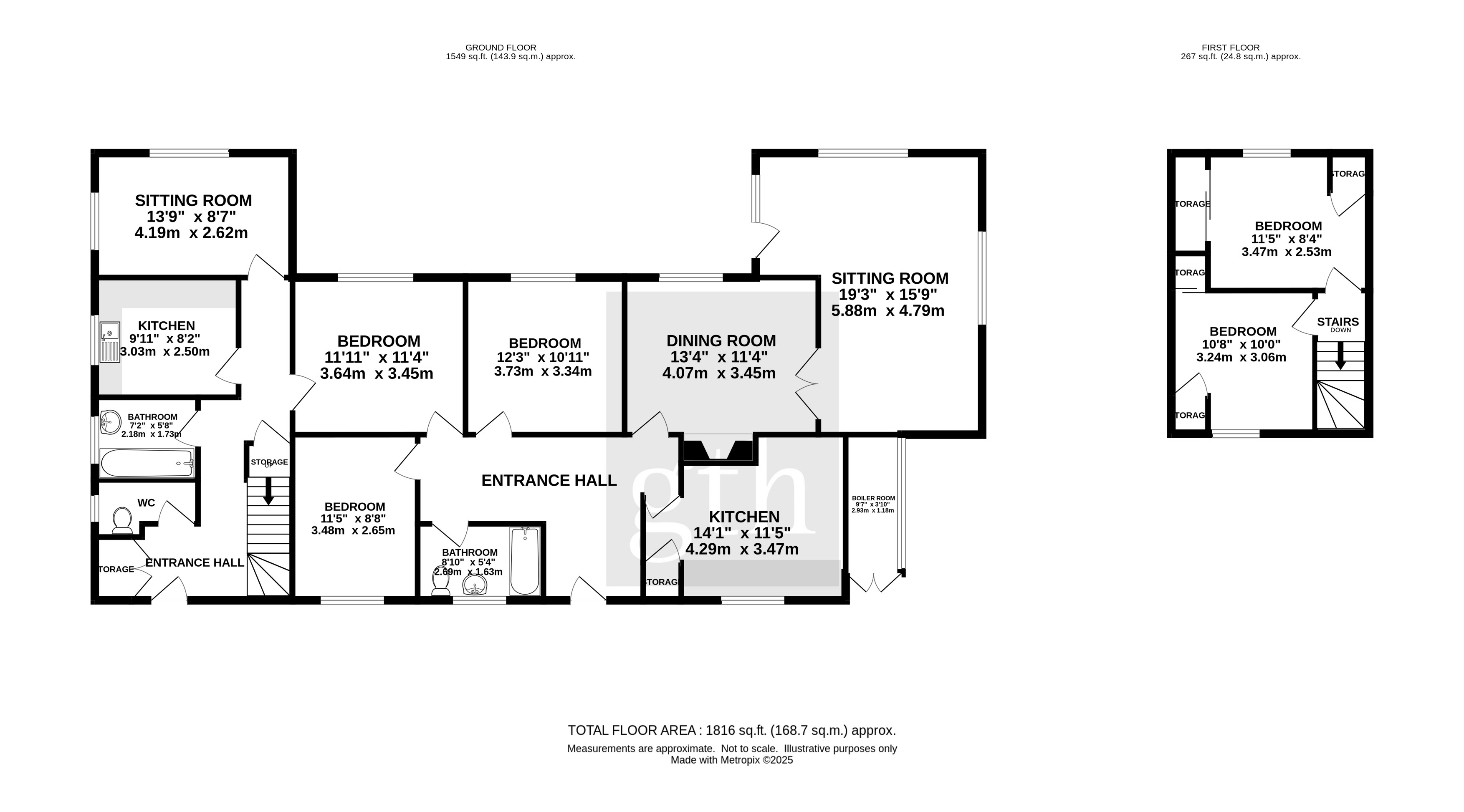 Broadview,, Kentisbeare, Devon floorplan