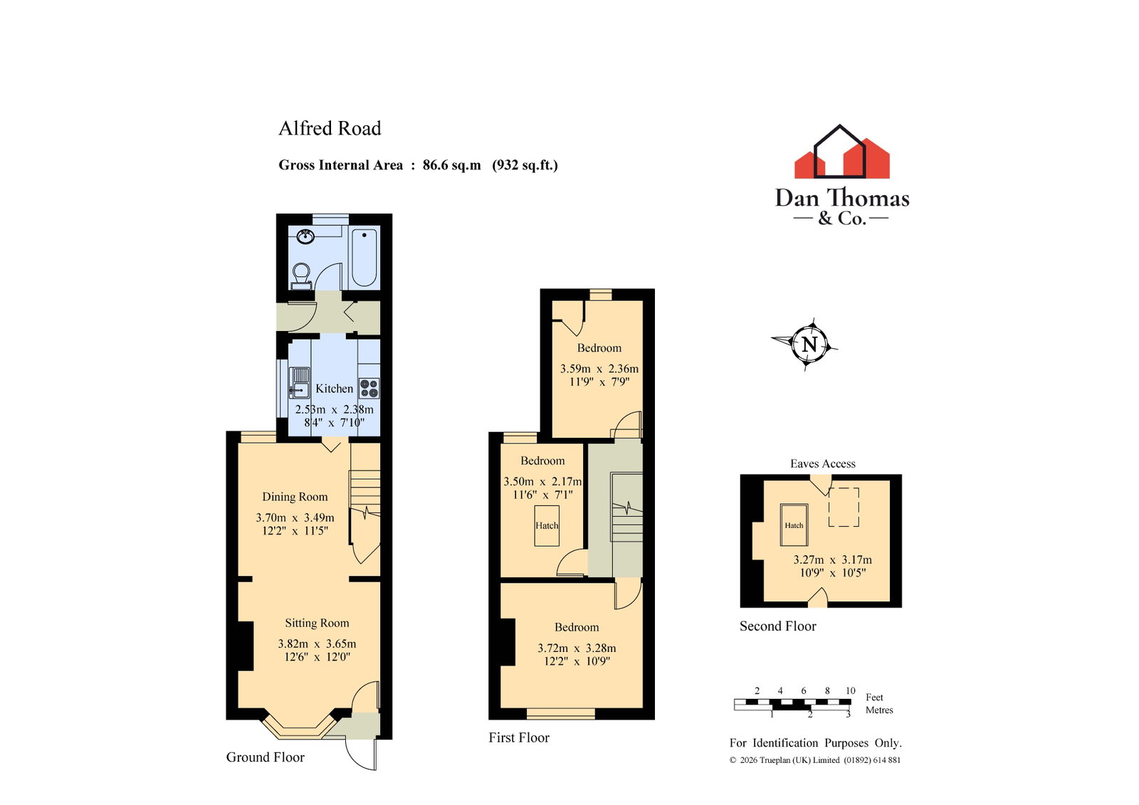 21, Alfred Road, Kent floorplan