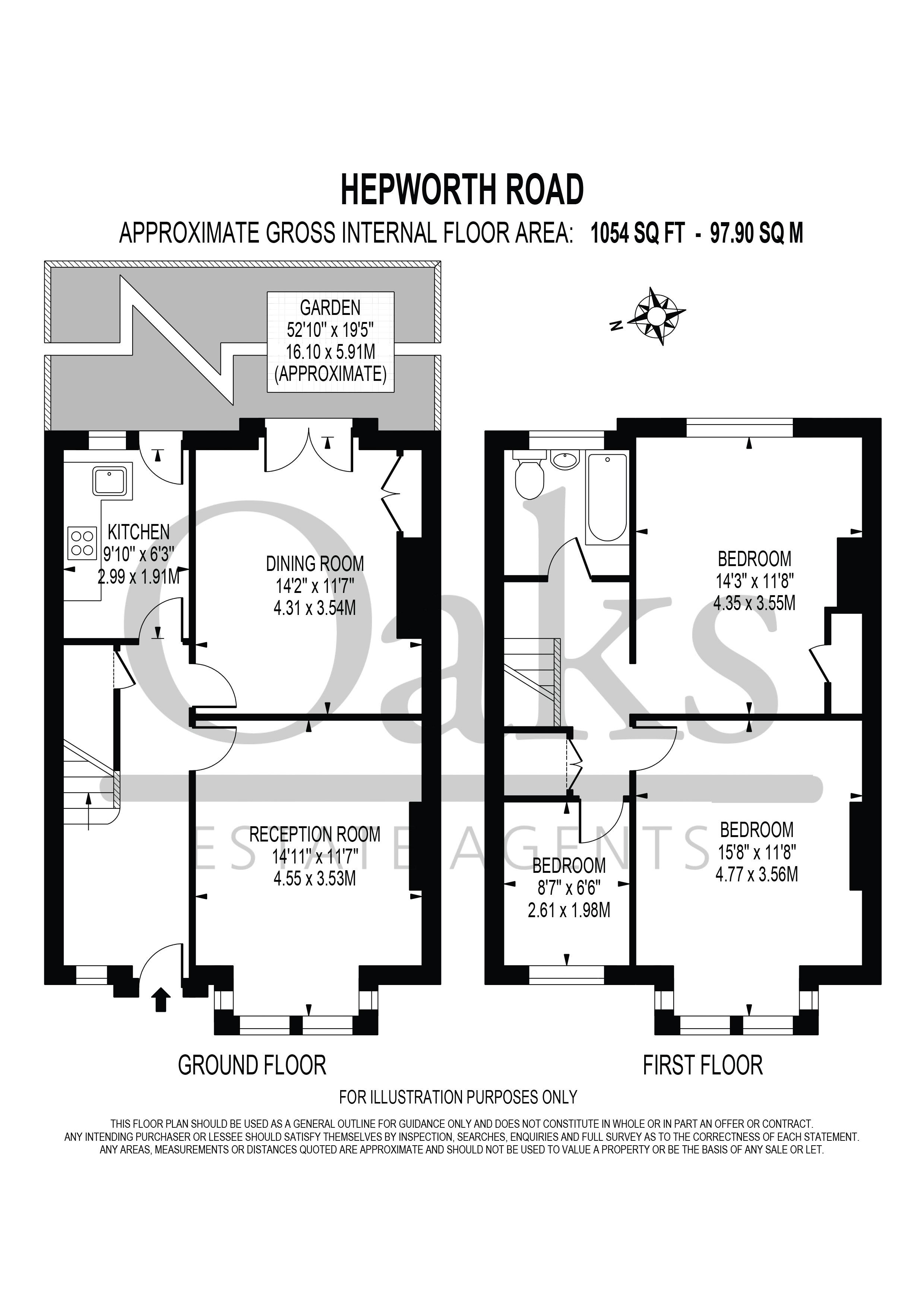 Hepworth Road, London SW16, 3 bedroom terraced house for sale