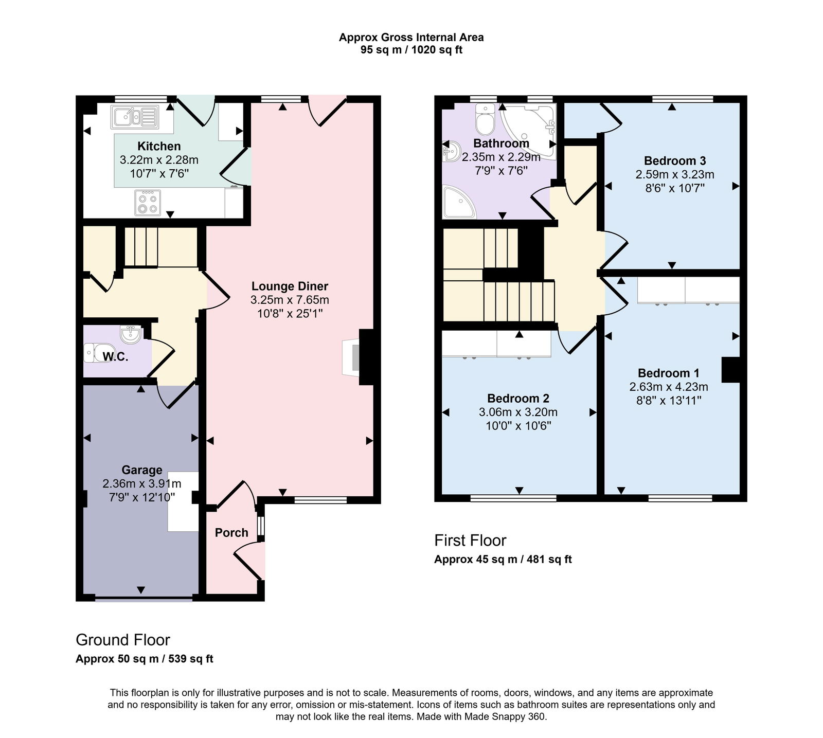 41, Tapson Drive, Plymouth floorplan