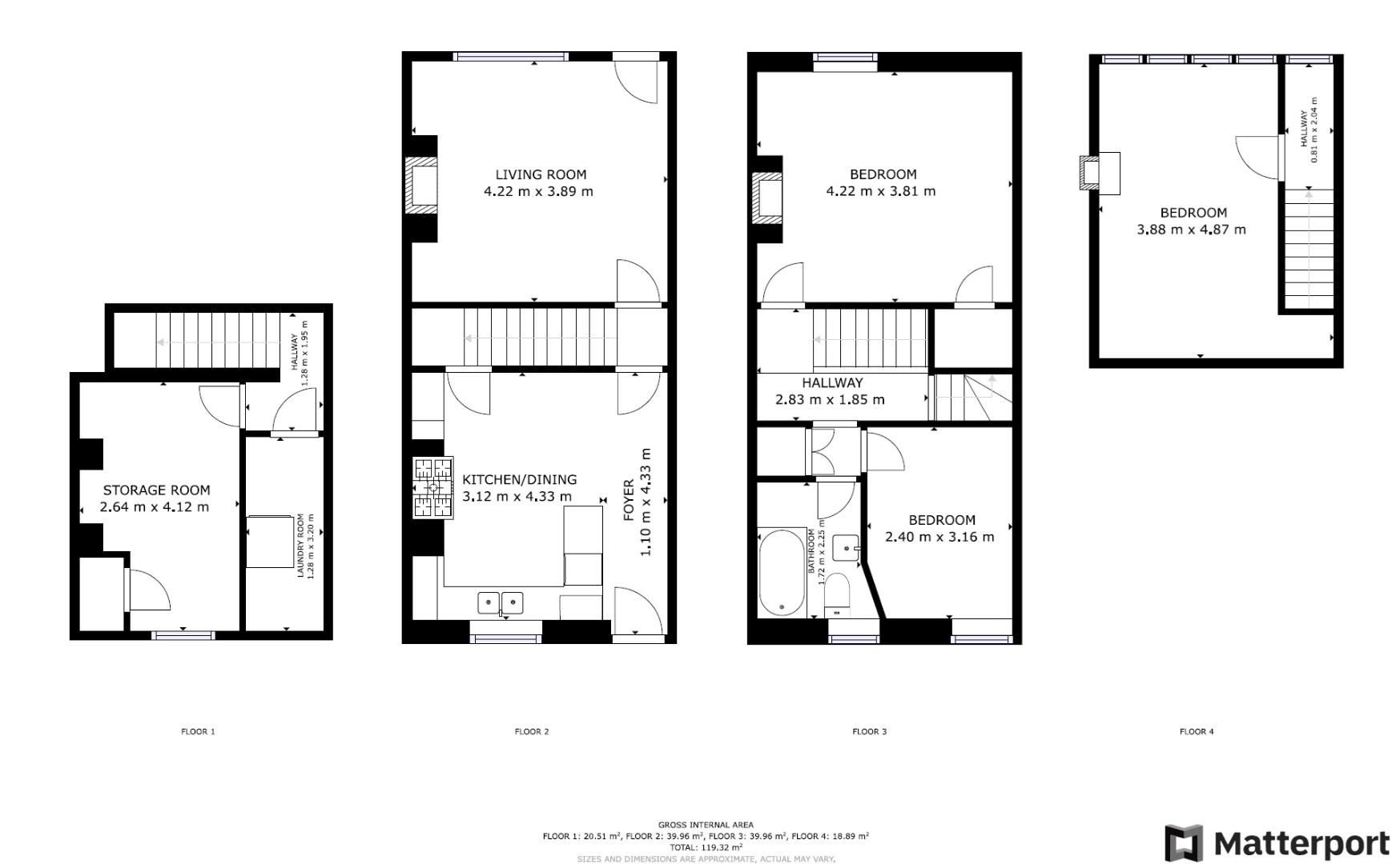 5, Henry Terrace, Leeds floorplan