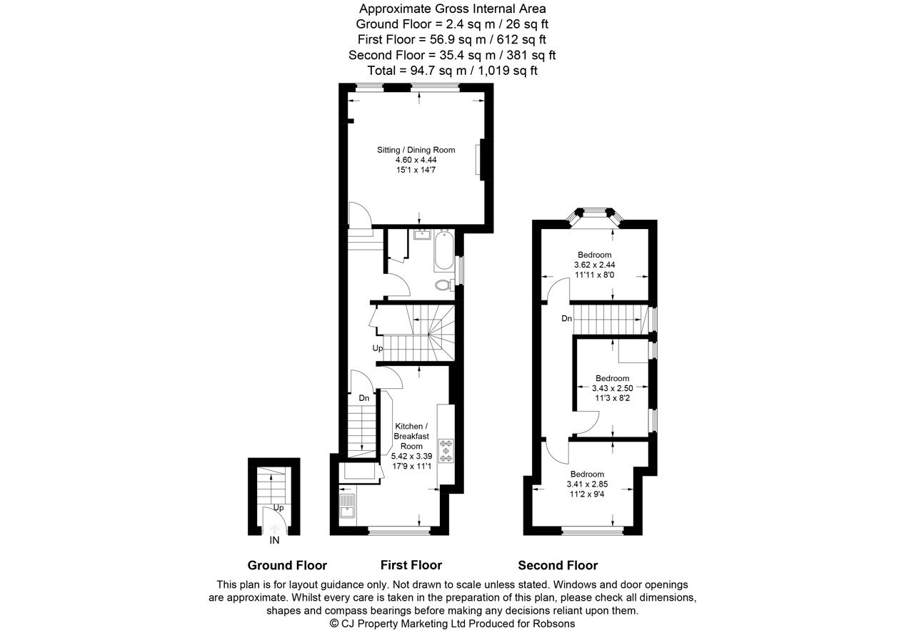 34a, High Street, Chesham floorplan